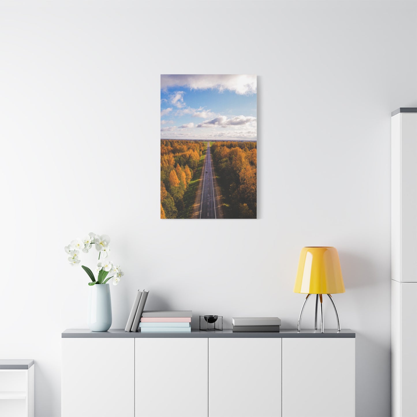 Somewhere in Lithuania Matte Canvas, Stretched, 1.25"