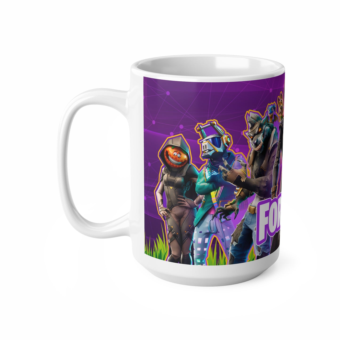 Fortnite Ceramic Coffee Cups - 11oz & 15oz - Gaming Themed Mugs for Fans