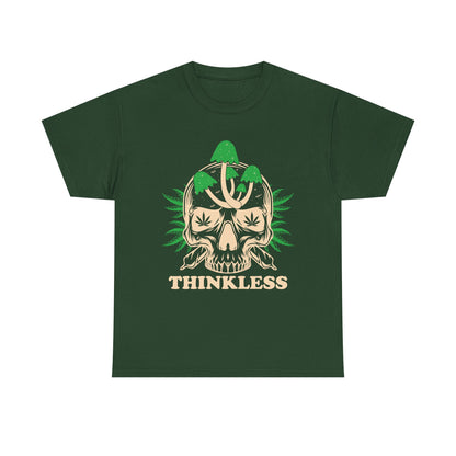 Mushroom Skull 'THINKLESS' T-Shirt