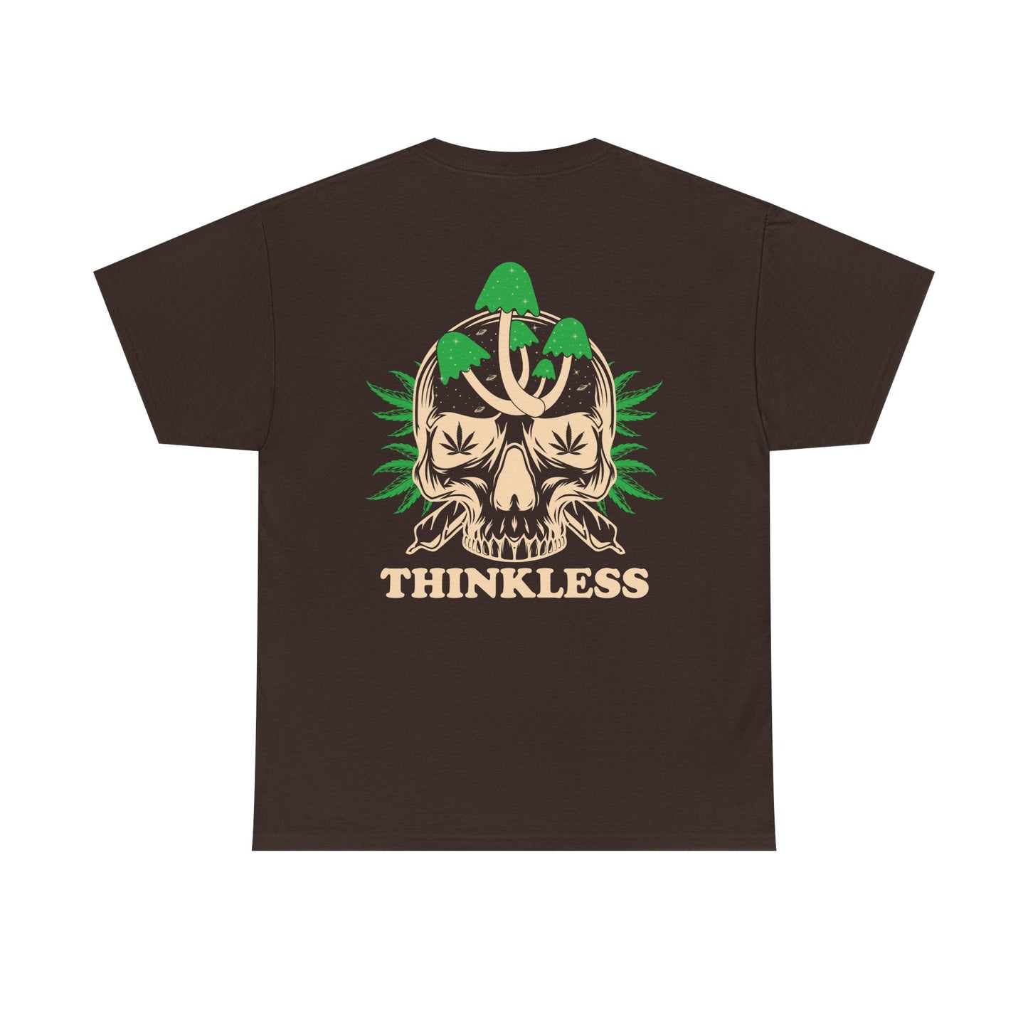 Mushroom Skull 'THINKLESS' T-Shirt