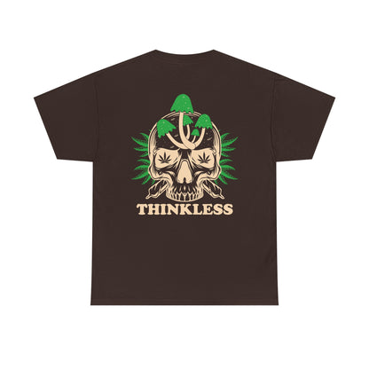 Mushroom Skull 'THINKLESS' T-Shirt