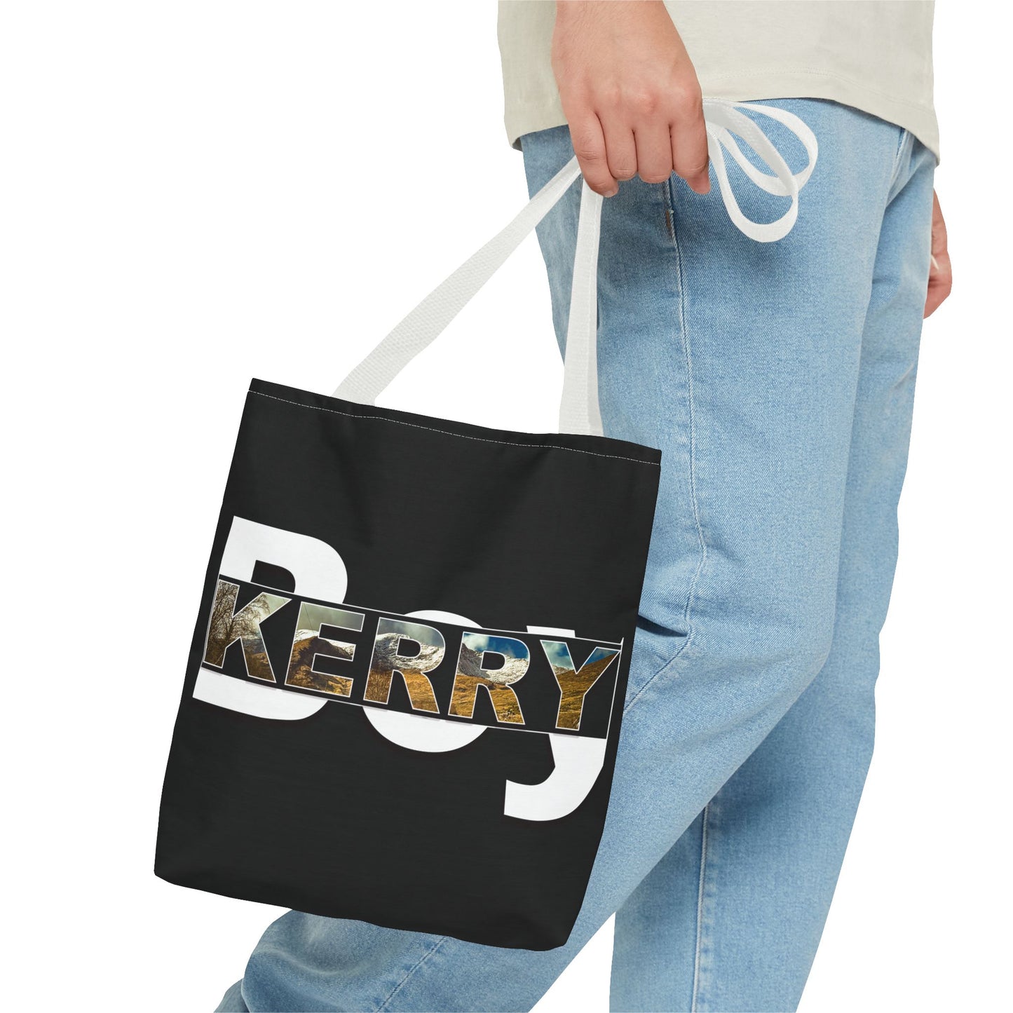 Kerry Boy black Tote Bag (AOP)