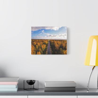 Somewhere in Lithuania Matte Canvas, Stretched, 1.25"