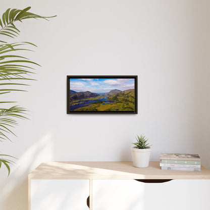 Ladies View Killarney Matte Canvas, Framed (Multi-color)
