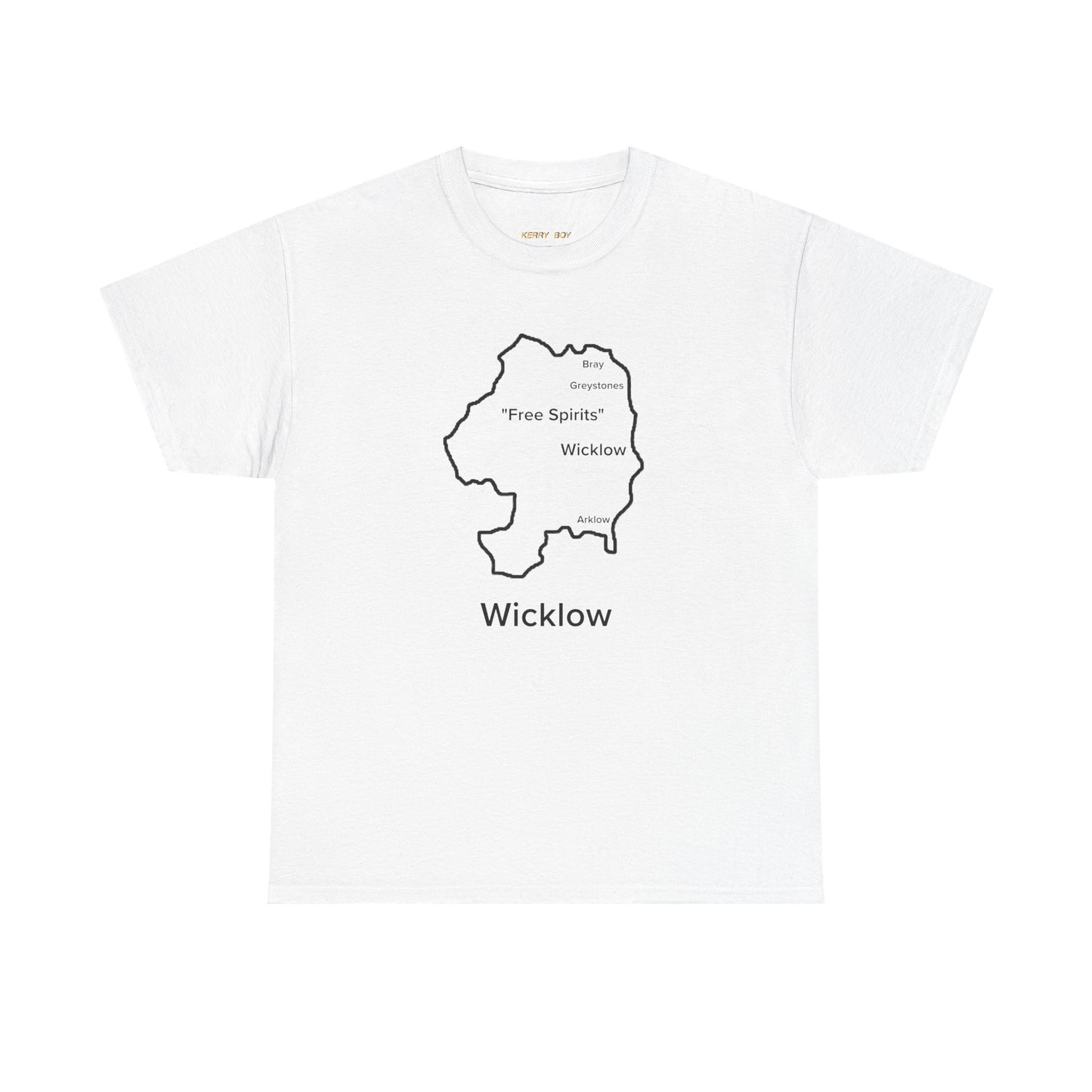 Wicklow Unisex Heavy Cotton Tee White Edition