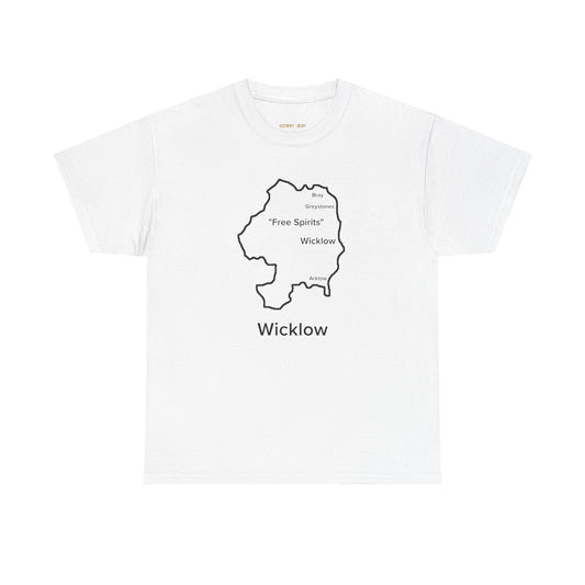 Wicklow Unisex Heavy Cotton Tee White Edition