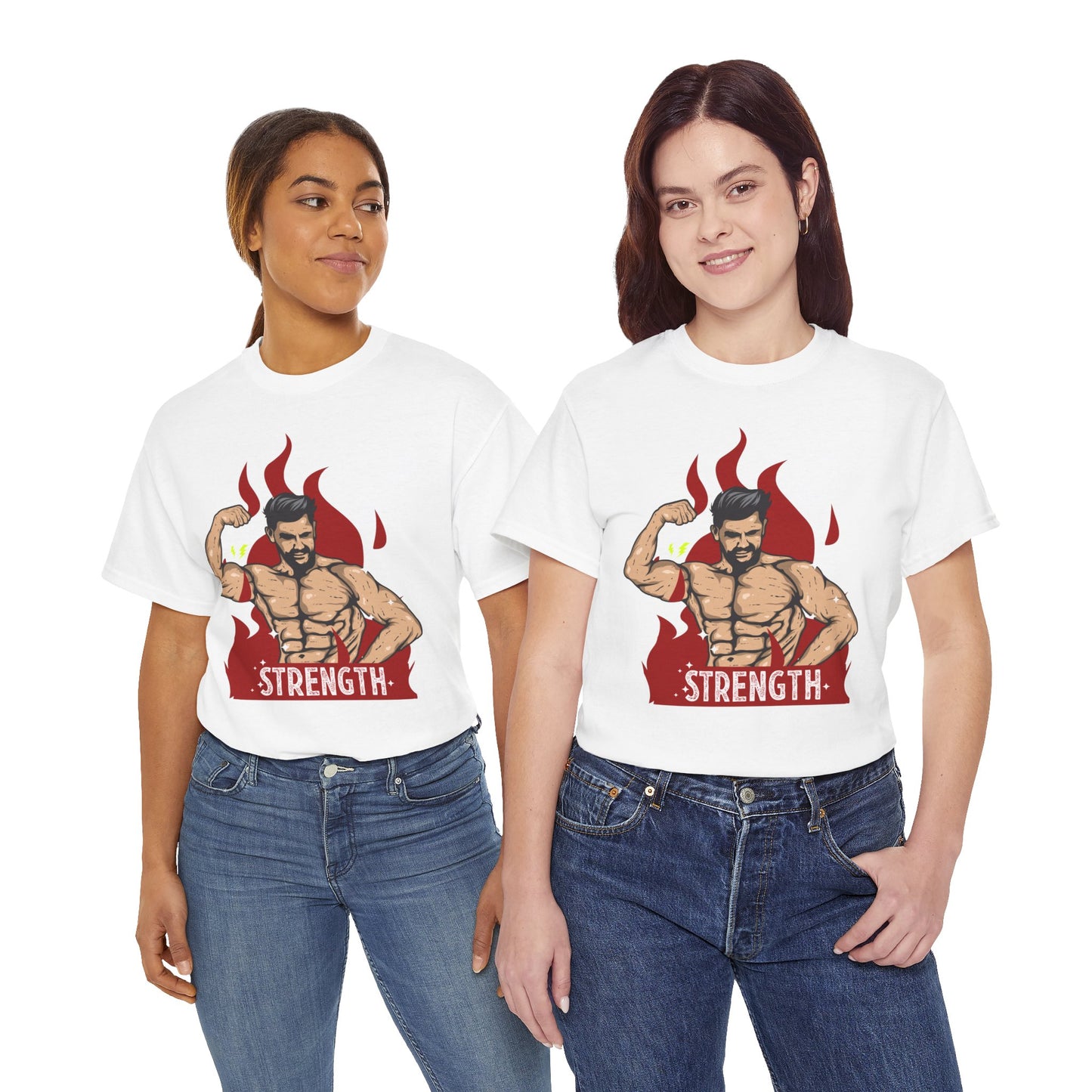 Strength Unisex Heavy Cotton Tee
