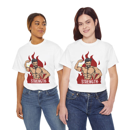 Strength Unisex Heavy Cotton Tee