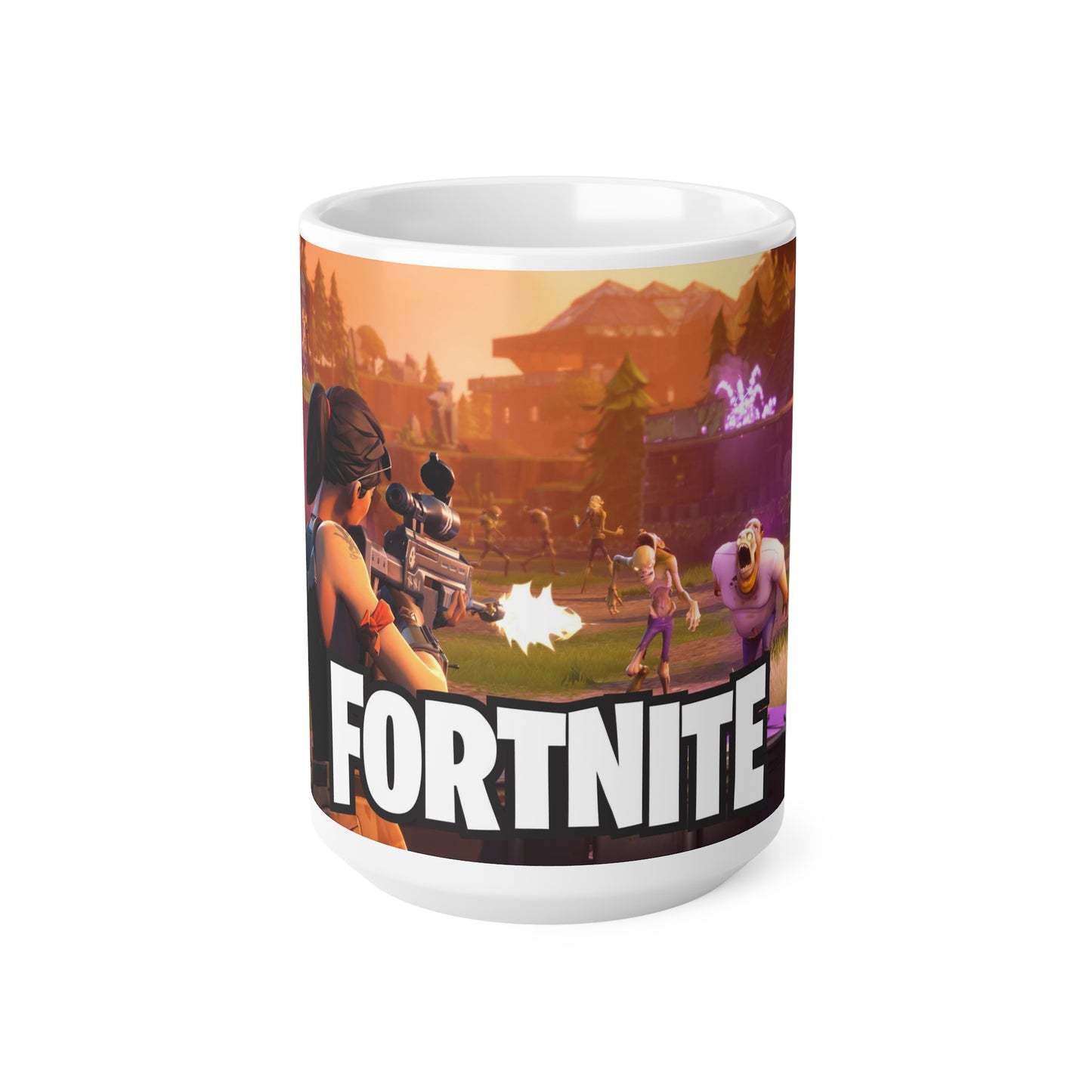 Fortnite Ceramic Coffee Cup - Gamer Mug for Esports Fans, 11oz & 15oz