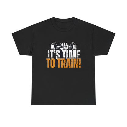 It's Time To Train Unisex Heavy Cotton Tee