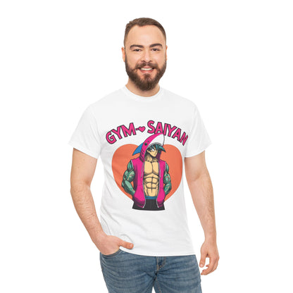 Gym Saiyan II Unisex Heavy Cotton Tee