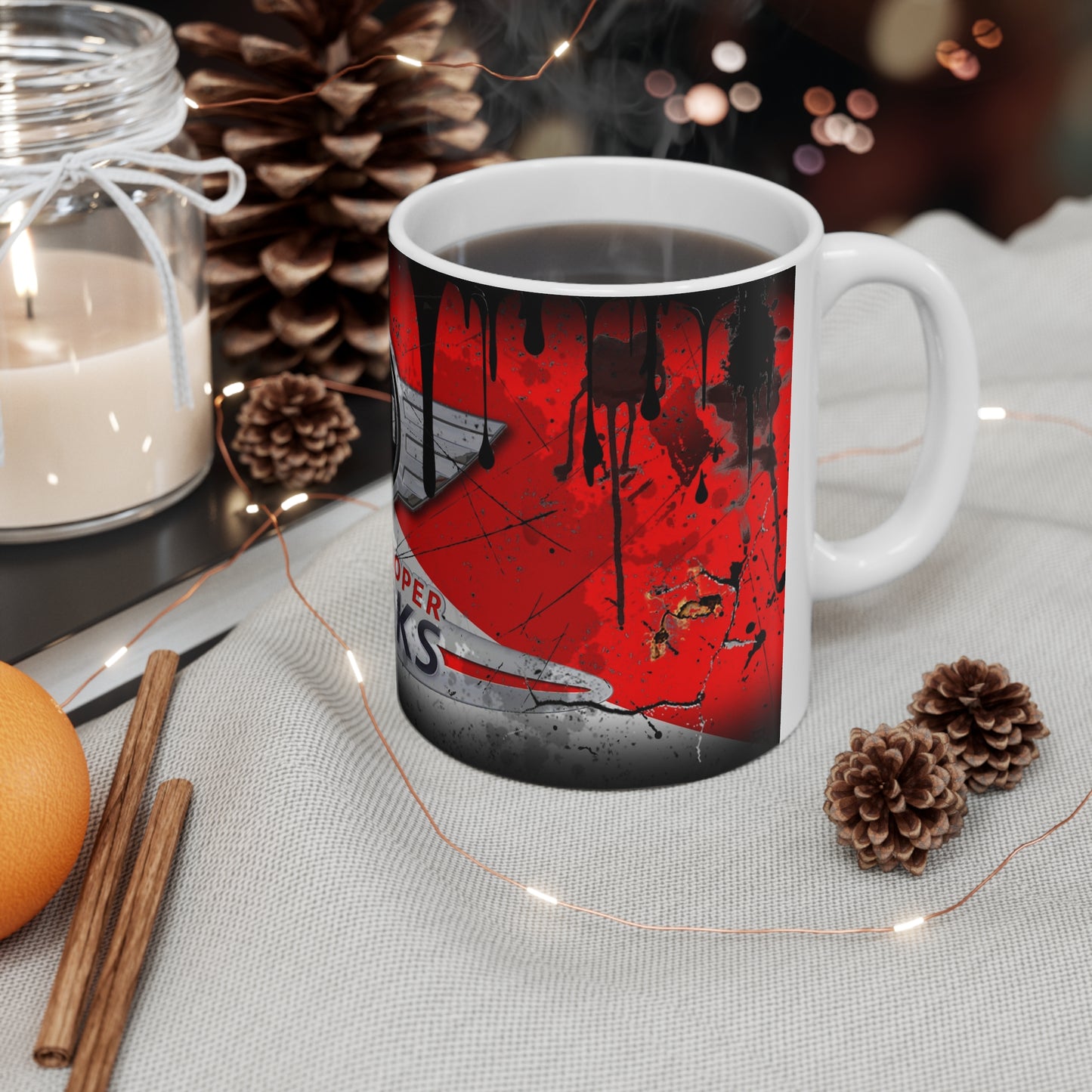 John Cooper Works MINI Ceramic Coffee Mug - 11oz & 15oz - Perfect for Car Enthusiasts