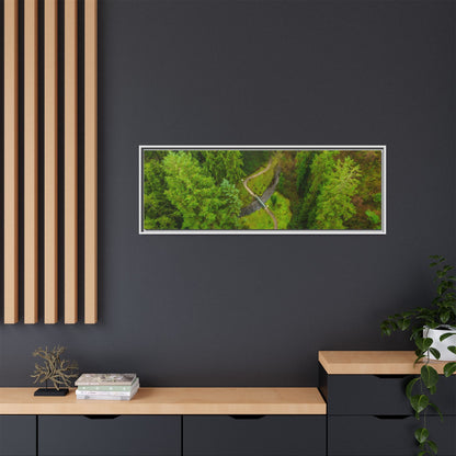 Glanageenty Forest Matte Canvas, Framed (Multi-color)