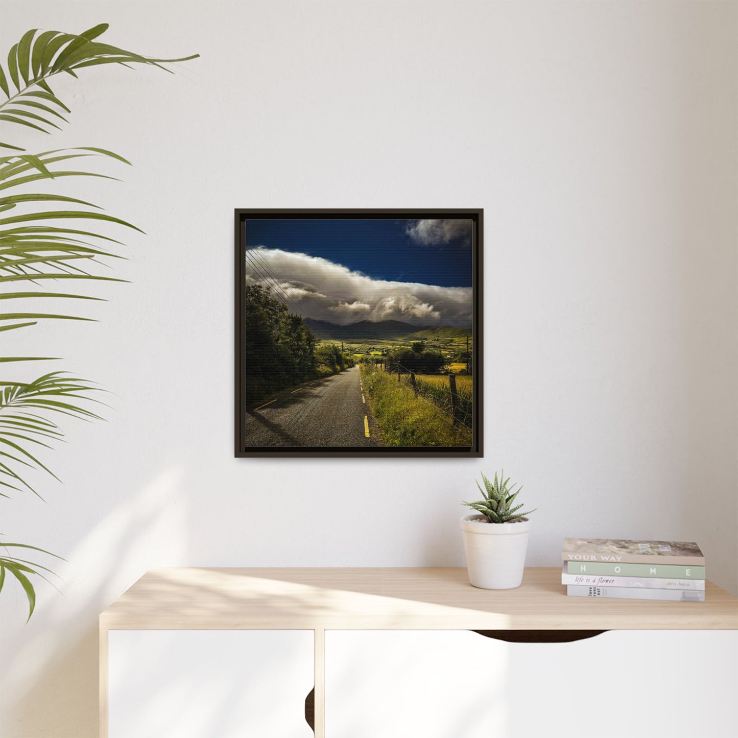 Somewhere In Kerry Matte Canvas, Framed (Multi-color)