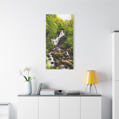 Torc waterfall Matte Canvas, Stretched, 1.25"