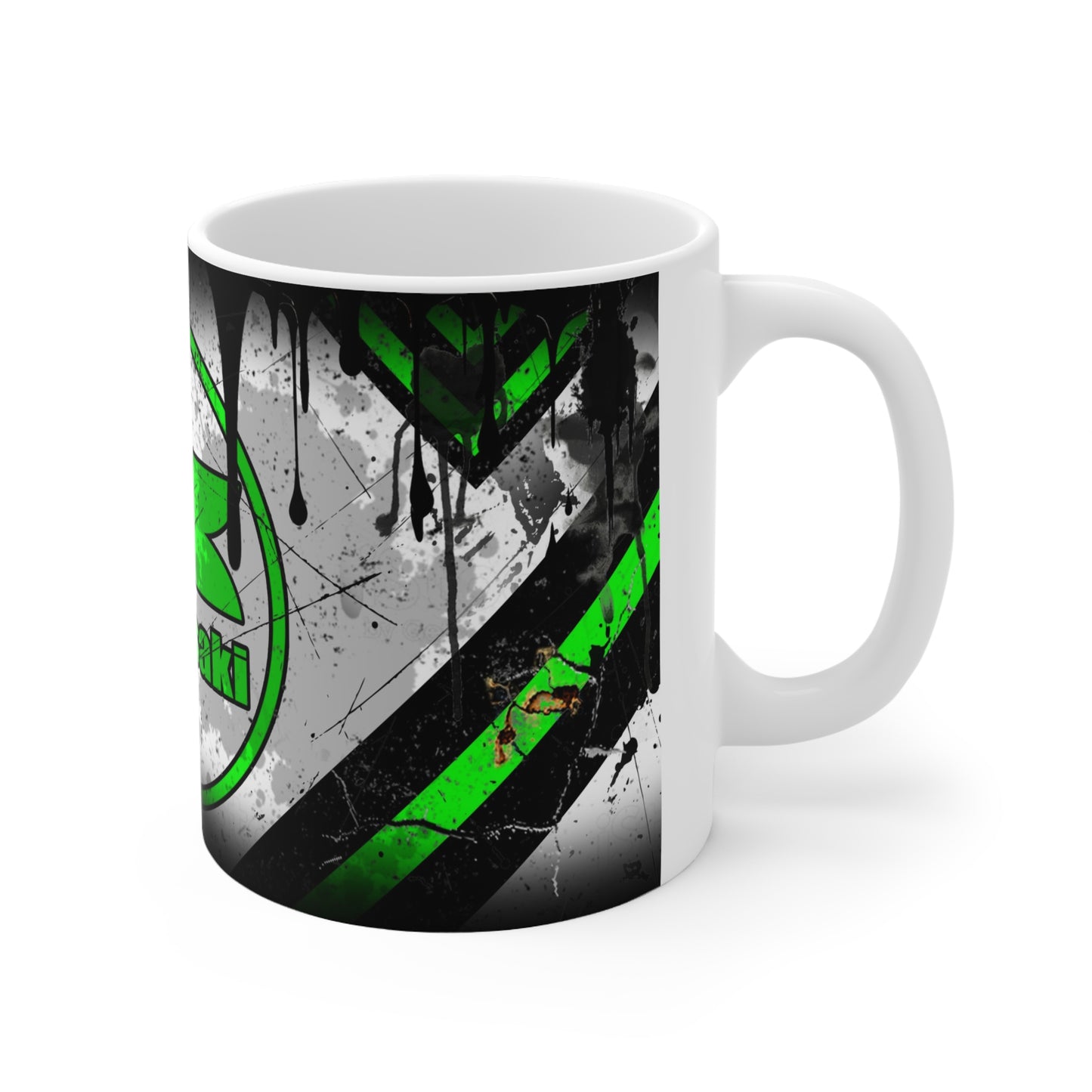 Kawasaki Graffiti Ceramic Coffee Cup - 11oz & 15oz