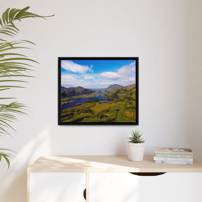Ladies View Killarney Matte Canvas, Framed (Multi-color)