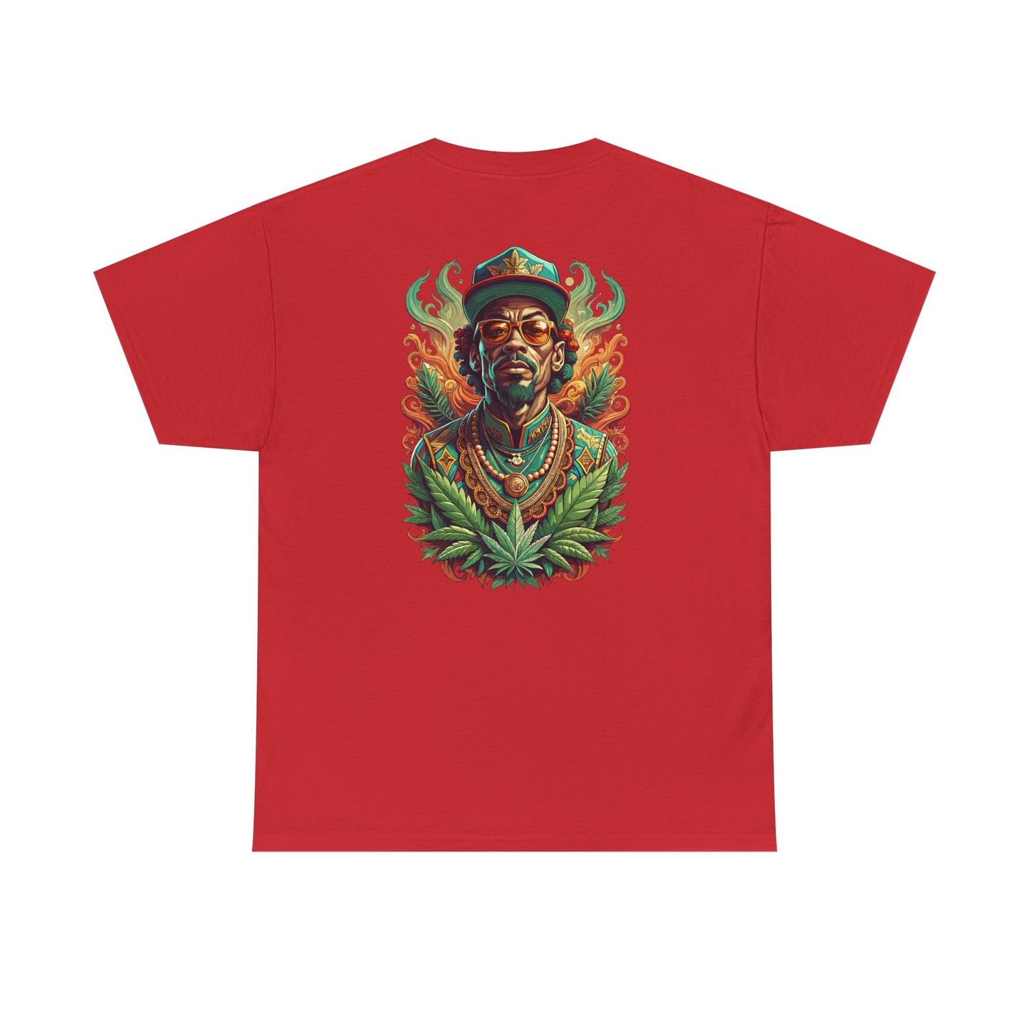 Reggae Lion Tee — Rasta Portrait Graphic T-Shirt