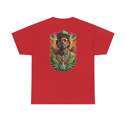 Reggae Lion Tee — Rasta Portrait Graphic T-Shirt