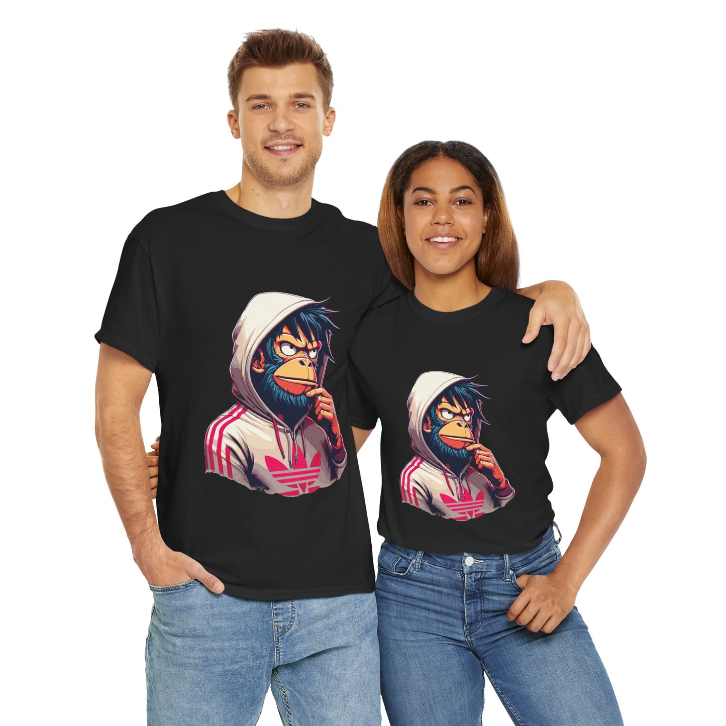 Adidas monkey Unisex Heavy Cotton Tee