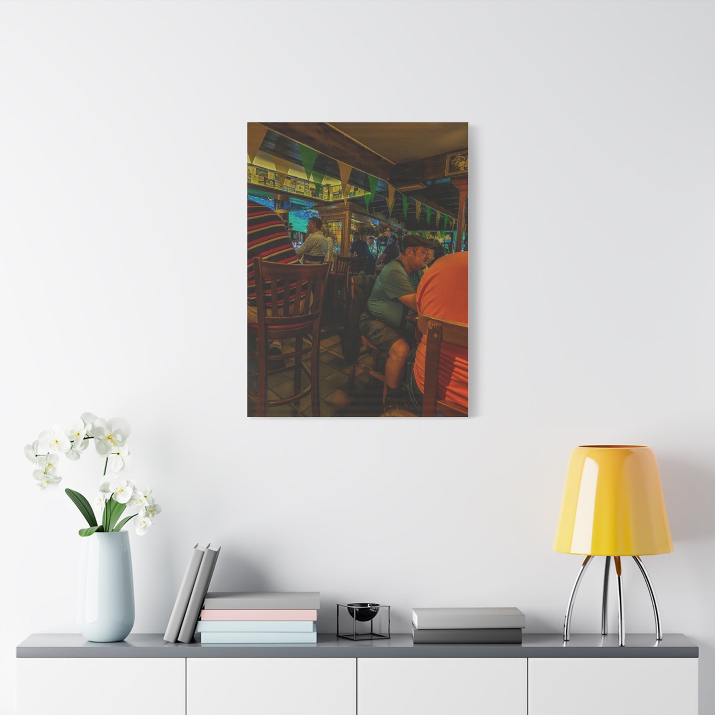 Irish Pub Matte Canvas, Stretched, 1.25"
