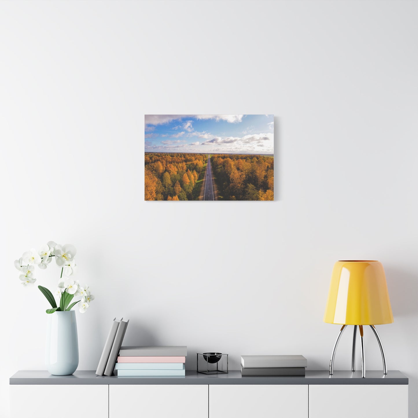 Somewhere in Lithuania Matte Canvas, Stretched, 1.25"