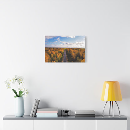 Somewhere in Lithuania Matte Canvas, Stretched, 1.25"