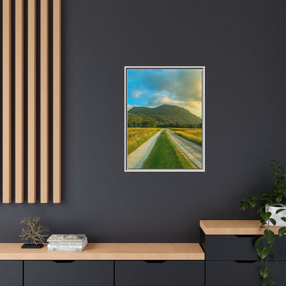Mountain Torc Matte Canvas, Framed (Multi-color)