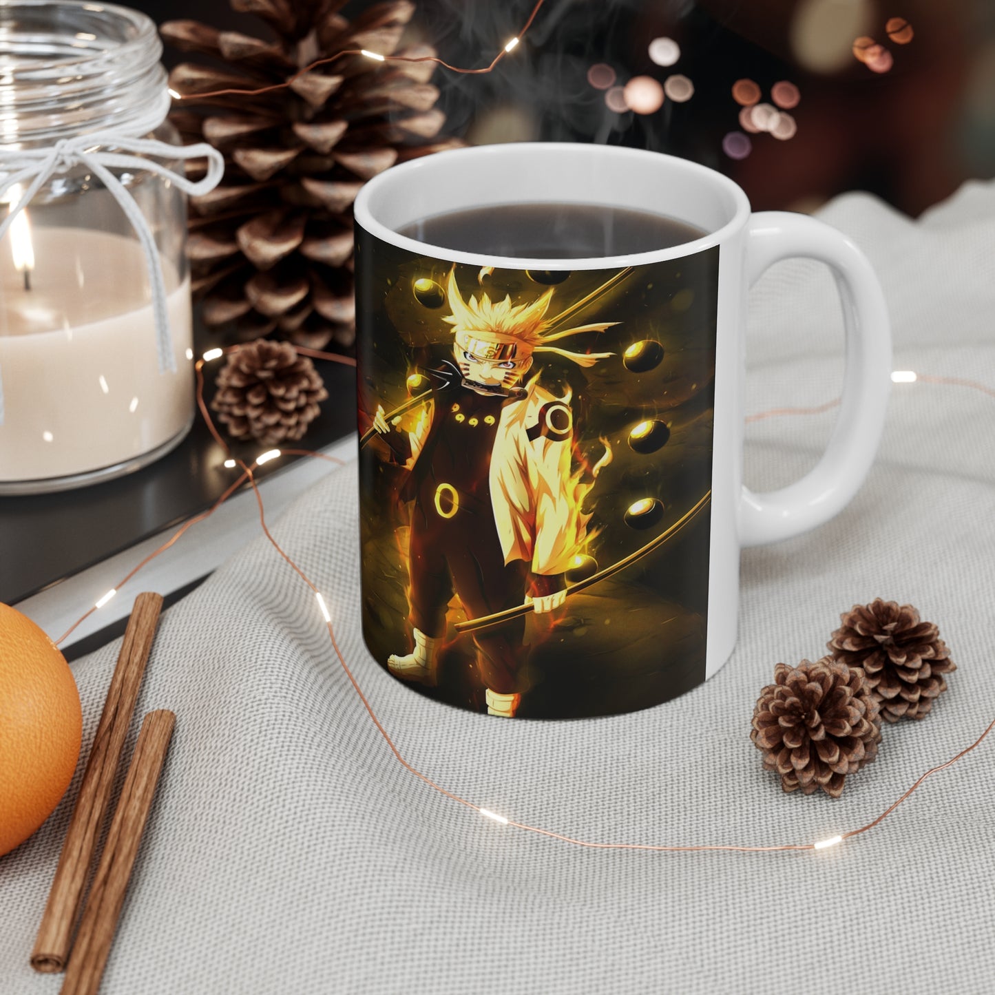 Anime-Inspired Ceramic Coffee Cups - 11oz & 15oz - Perfect for Fans of Adventure