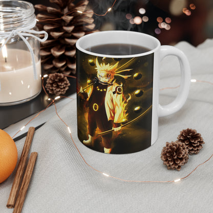 Anime-Inspired Ceramic Coffee Cups - 11oz & 15oz - Perfect for Fans of Adventure