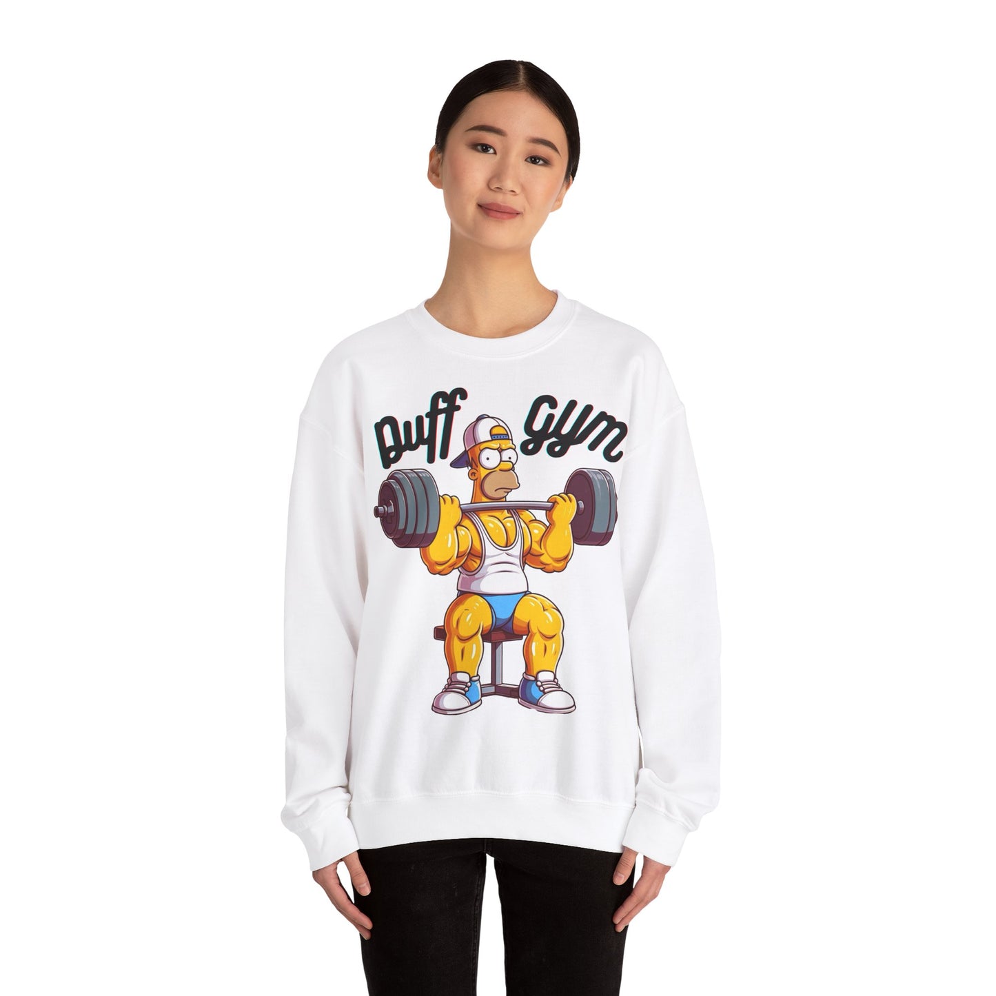 Duff Gym Unisex Heavy Blend™ Crewneck Sweatshirt