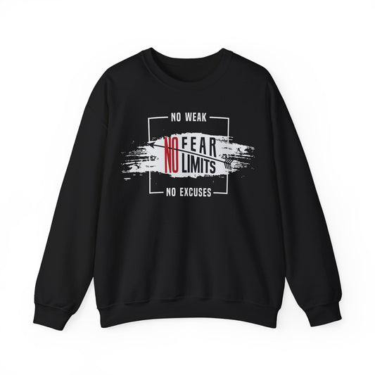 No Fear Limits Unisex Heavy Blend Crewneck Sweatshirt
