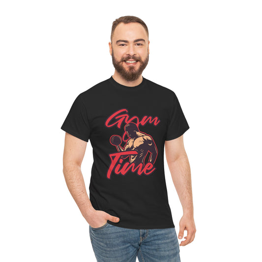 Gym Time Unisex Heavy Cotton Tee