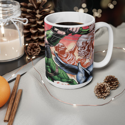 Comic Hero Ceramic Coffee Cups - 11oz & 15oz - Perfect for Fans and Collectors!