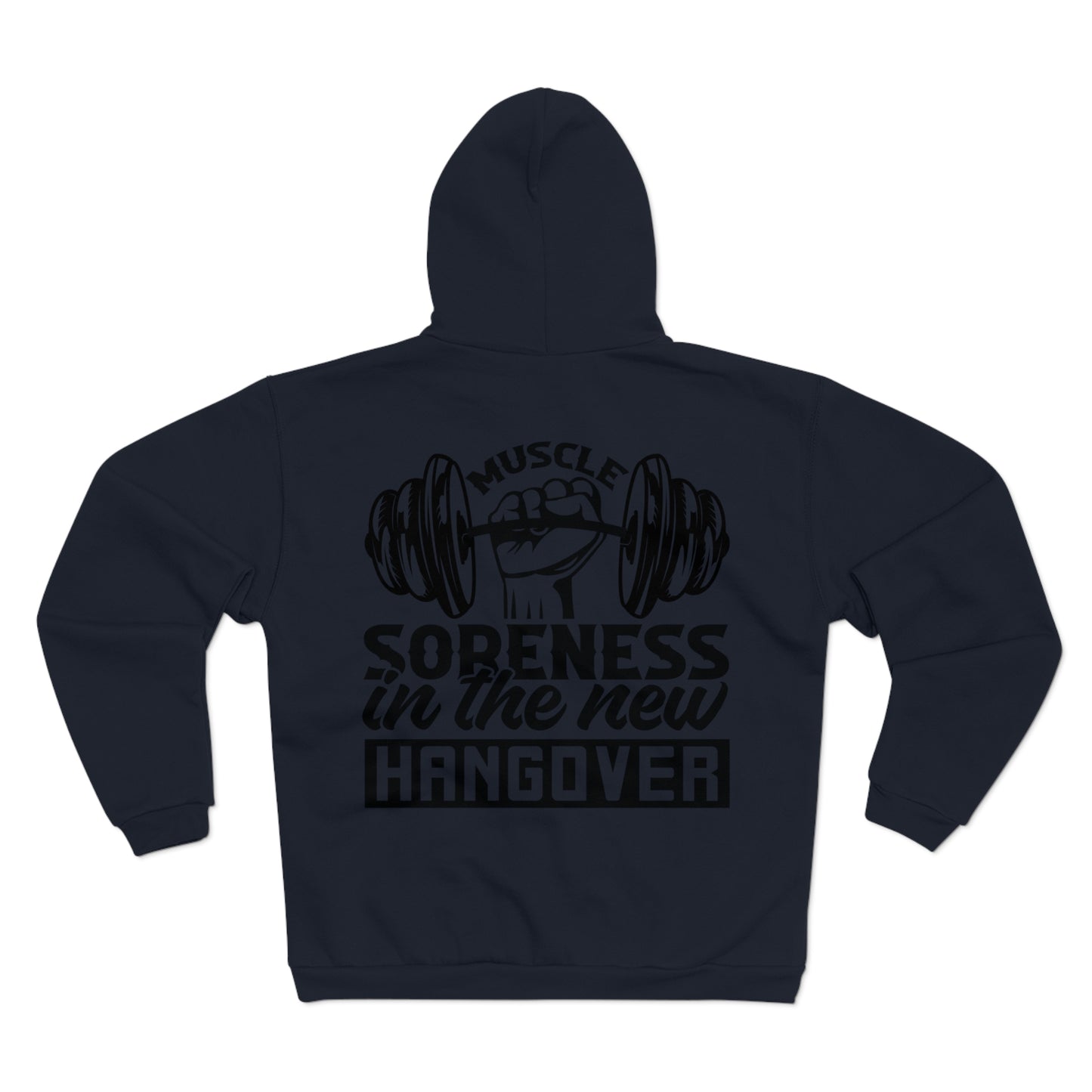 Muscle Recovery Hooded Zip Sweatshirt - Perfect for Fitness Enthusiasts