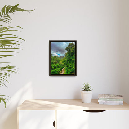 Torc Trail Matte Canvas, Framed (Multi-color)