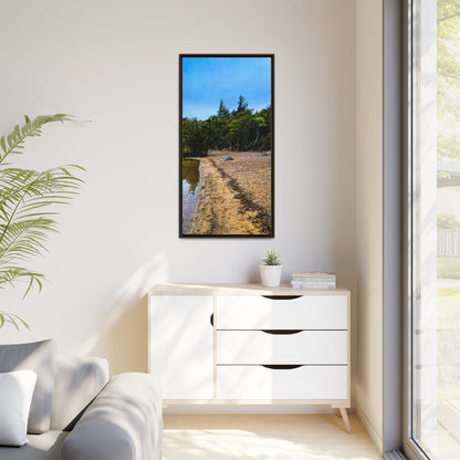 Killarney Beach Matte Canvas, Framed (Multi-color)