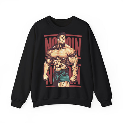 Muscle Power Unisex Heavy Blend™ Crewneck Sweatshirt - Bold Graphic Design