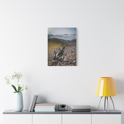 Wall in Mountains Matte Canvas, Stretched, 1.25"