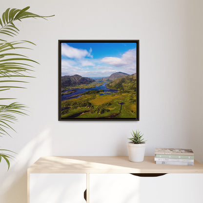 Ladies View Killarney Matte Canvas, Framed (Multi-color)