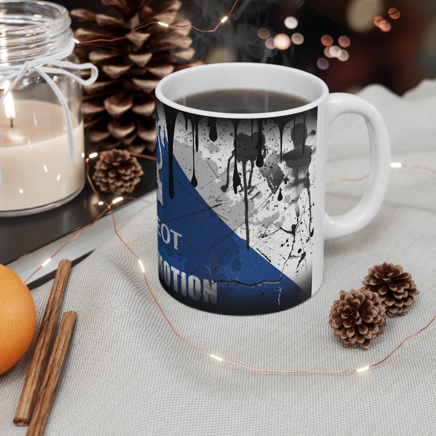 Peugeot Emotion & Motion Ceramic Coffee Cup - Unique 11oz & 15oz Mugs for Car Enthusiasts
