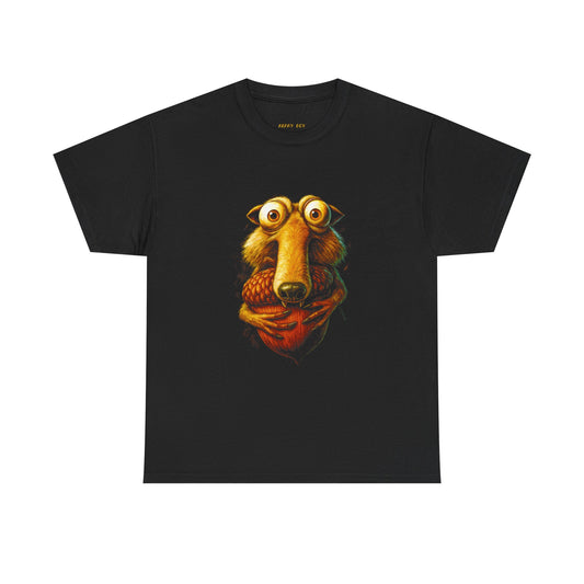 Cartoon Anteater Portrait T‑Shirt — Whimsical Animal Graphic Tee