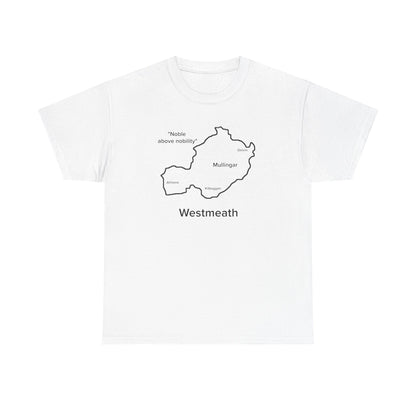 Westmeath Unisex Heavy Cotton Tee White Edition