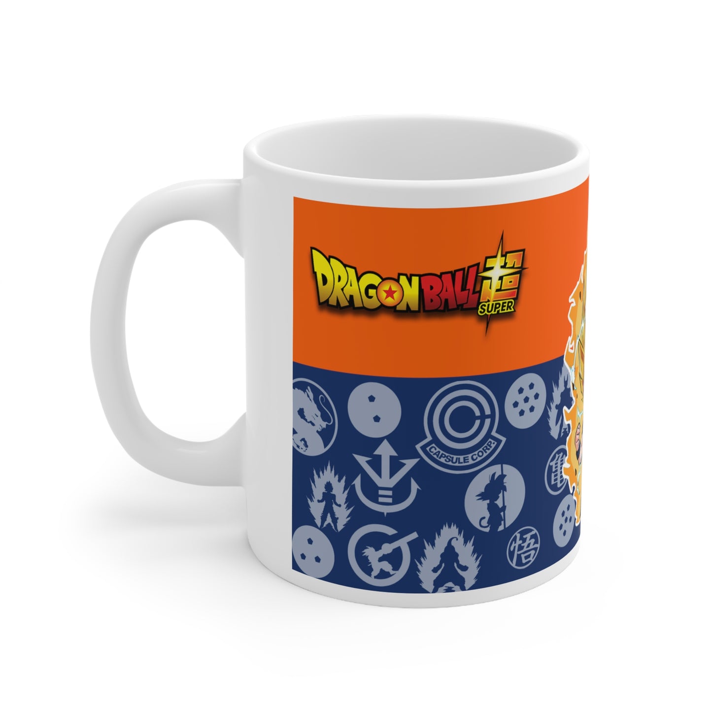 Dragon Ball Super Ceramic Coffee Cup - 11oz & 15oz | Perfect for Fans and Collectors