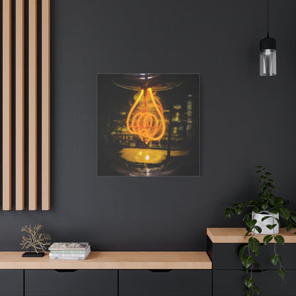 Bulb Matte Canvas, Stretched, 1.25"