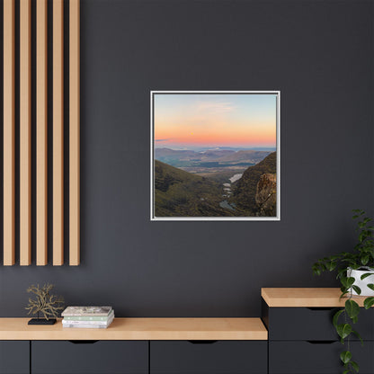 On The Way To Mount Brandon Matte Canvas, Framed (Multi-color)