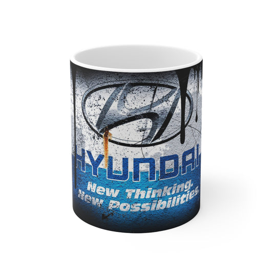 Hyundai Graffiti Ceramic Coffee Cup - 11oz & 15oz