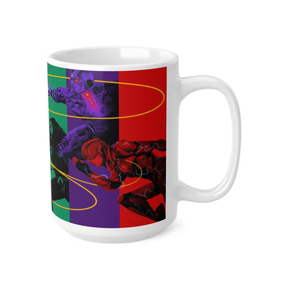 Superhero Ceramic Coffee Mugs - 11oz & 15oz - Perfect Gift for Comic Fans