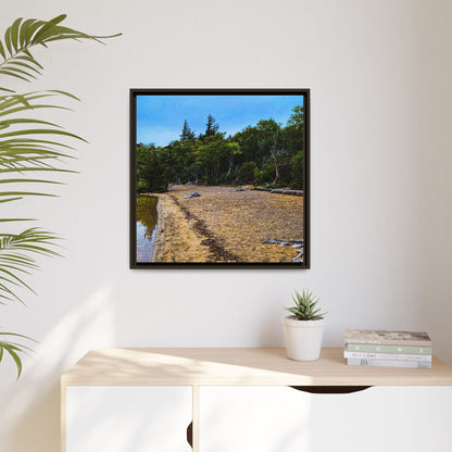 Killarney Beach Matte Canvas, Framed (Multi-color)