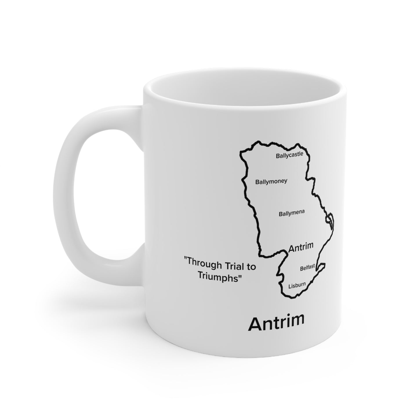 Antrim Ceramic Coffee Cup - 11oz & 15oz